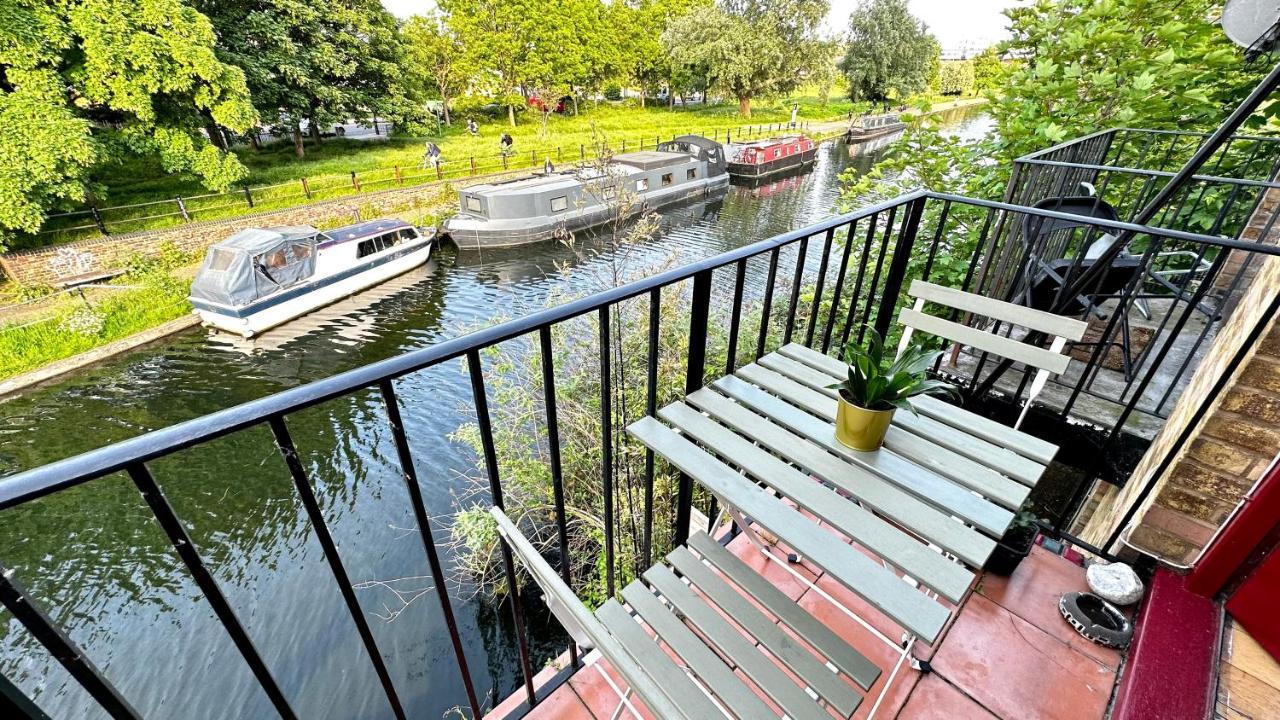 Amazing Location - City Of London- 2 Bedroom Stunning Canal View House With Private Garden,Parking & Balcony Eksteriør bilde