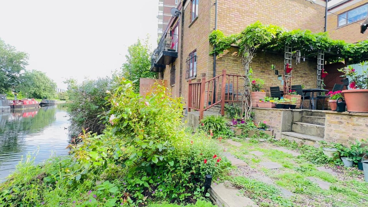 Amazing Location - City Of London- 2 Bedroom Stunning Canal View House With Private Garden,Parking & Balcony Eksteriør bilde